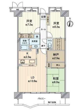 間取図(平面図)