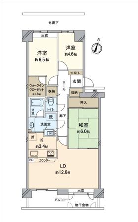 間取図(平面図)