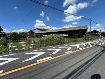 一宮市明地 土地 前面道路含む外観