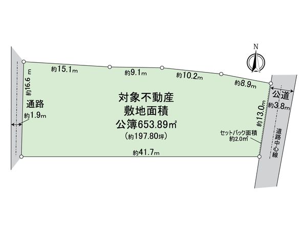 一宮市今伊勢町馬寄 土地 区画図 一宮市今伊勢町馬寄 土地 区画図