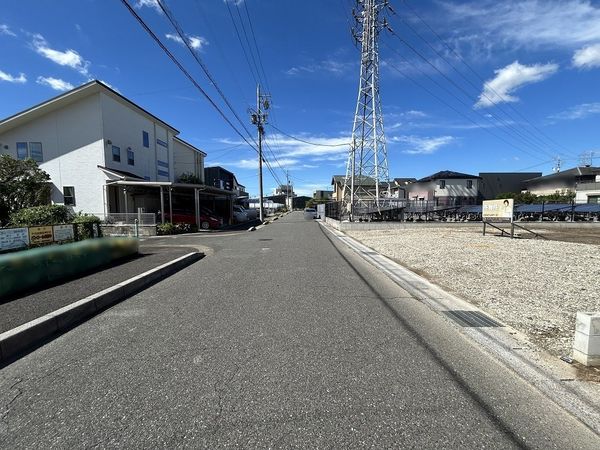 伝法寺1丁目 B区画 前面道路含む外観 伝法寺1丁目 B区画 前面道路含む外観