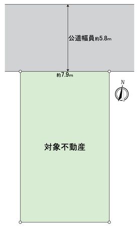 稲沢市増田北町 土地 区画図