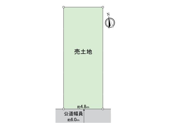 稲沢市緑町1丁目 土地 区画図 稲沢市緑町1丁目 土地 区画図