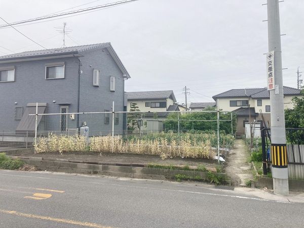 一宮市木曽川町門間 土地 前面道路含む外観 一宮市木曽川町門間 土地 前面道路含む外観