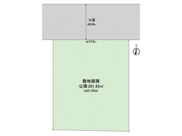 稲沢市駅前2丁目 土地 区画図 稲沢市駅前2丁目 土地 区画図