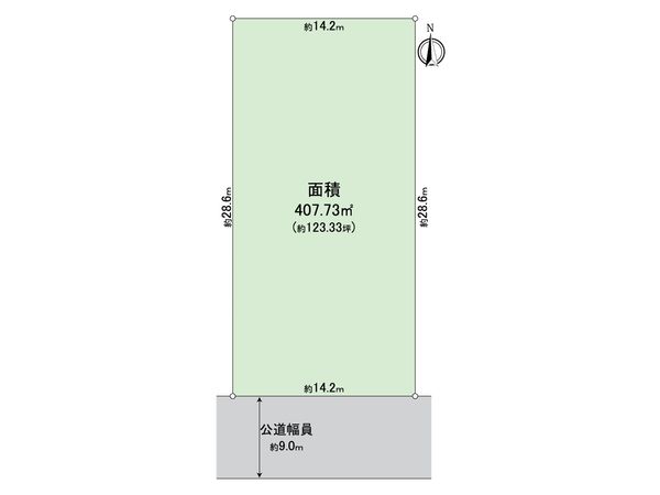 一宮市伝法寺1丁目 土地 区画図 一宮市伝法寺1丁目 土地 区画図