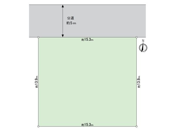 一宮市千秋町浮野 土地 区画図