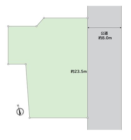 一宮市泉2丁目 土地 区画図 一宮市泉2丁目 土地 区画図