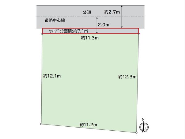 一宮市萩原町富田方 土地 区画図 一宮市萩原町富田方 土地 区画図