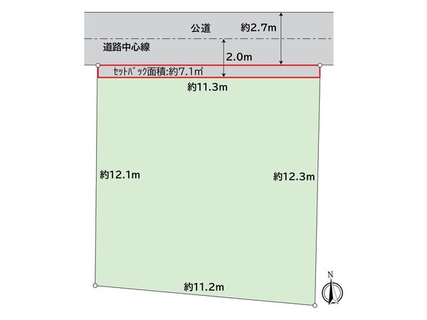 一宮市萩原町富田方 土地 区画図 一宮市萩原町富田方 土地 区画図