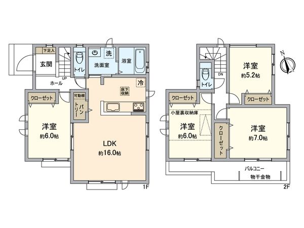 間取図(平面図)