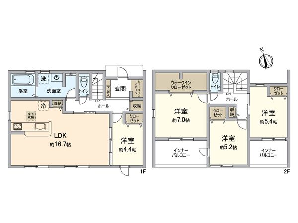 間取図(平面図)