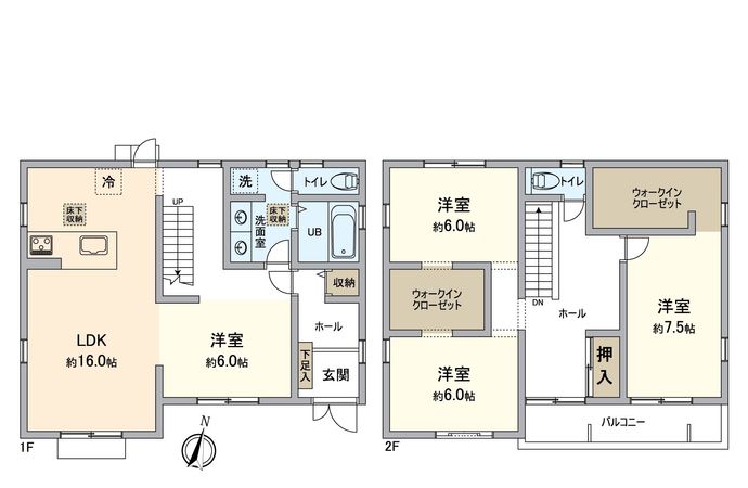一宮市大和町妙興寺 戸建 間取図(平面図) 一宮市大和町妙興寺 戸建 間取図(平面図)