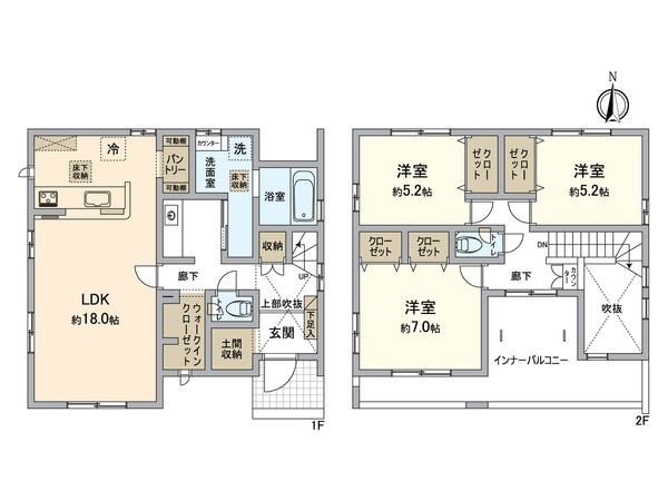 一宮市小信中島・1号棟 外観