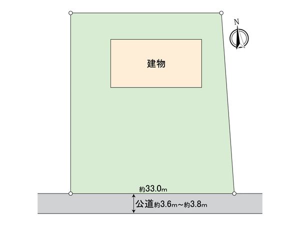 一宮市萩原町富田方 区画図 一宮市萩原町富田方 区画図