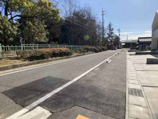 前面道路