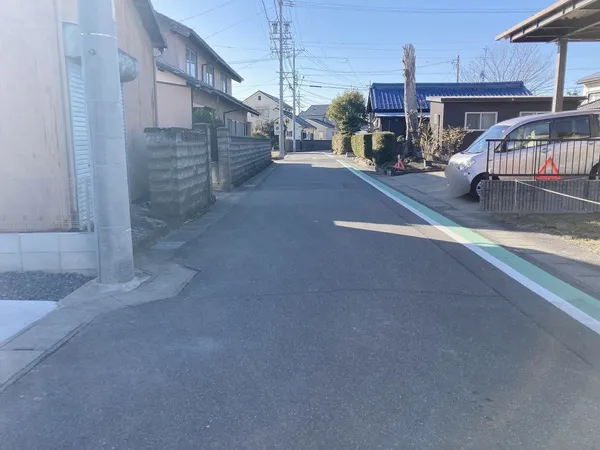 前面道路