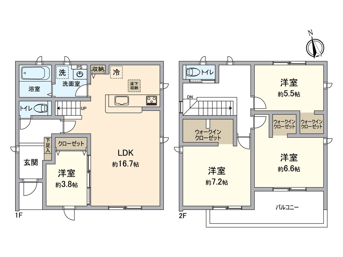 間取図(平面図)