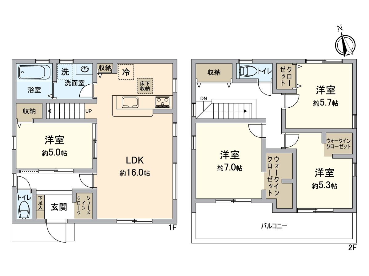間取図(平面図)