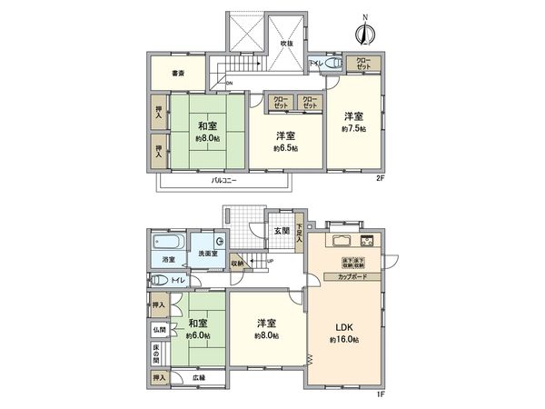 稲沢市東緑町1丁目 戸建 間取図(平面図) 稲沢市東緑町1丁目 戸建 間取図(平面図)