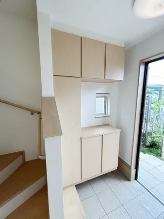 玄関の大型収納