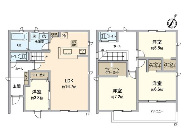 間取図(平面図)