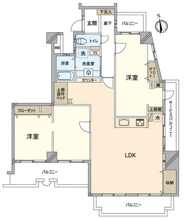 間取図(平面図)