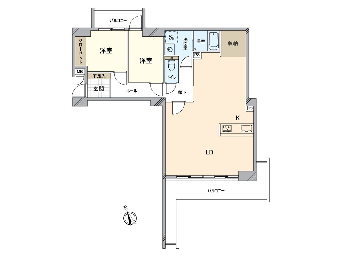 間取図(平面図)