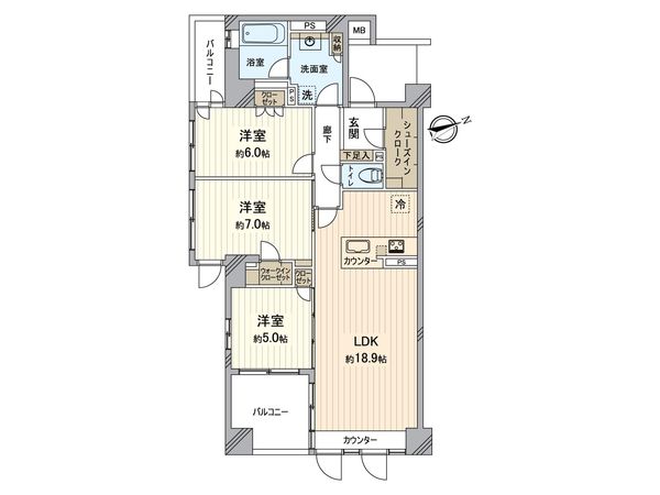 間取図(平面図)