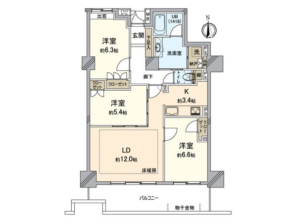 間取図(平面図)