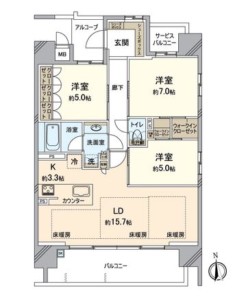間取図(平面図)