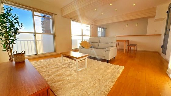 一宮サンハイツ リビング