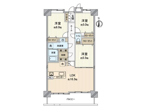 ライオンズマンション岐阜シティ 間取図(平面図) ライオンズマンション岐阜シティ 間取図(平面図)