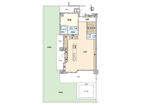 ライオンズマンション一宮西島町 間取図(平面図) ライオンズマンション一宮西島町 間取図(平面図)