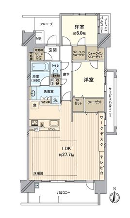 間取図(平面図)