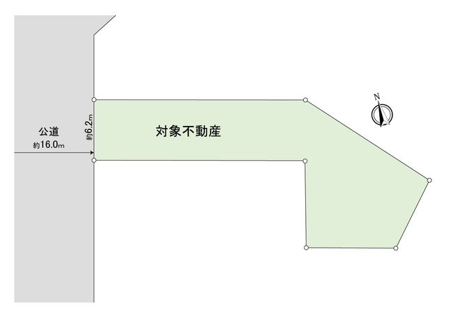 西区山木1丁目 区画図 区画図