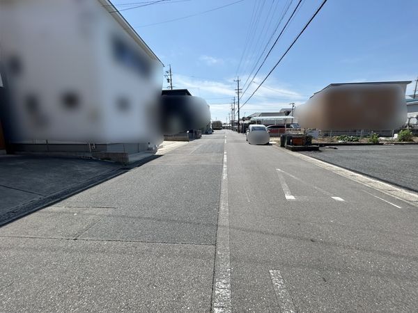 北名古屋市弥勒寺東3丁目 土地 前面道路含む外観 北名古屋市弥勒寺東3丁目 土地 前面道路含む外観