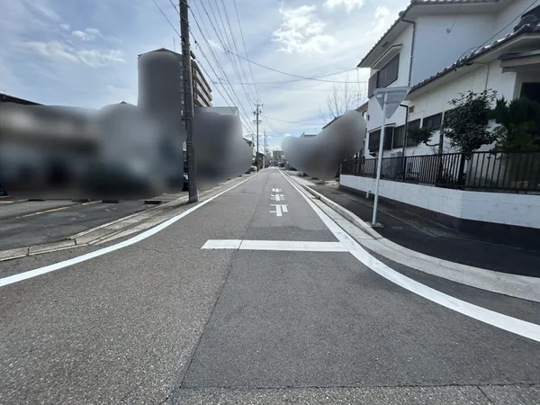 前面道路