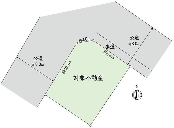 西区中小田井3丁目 土地 区画図 西区中小田井3丁目 土地 区画図