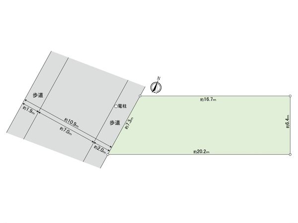 西区大野木3丁目 区画図