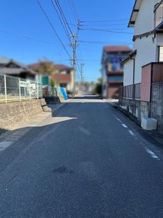 前面道路含む外観