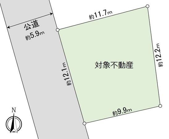 北名古屋市野崎乾出 区画図 北名古屋市野崎乾出 区画図