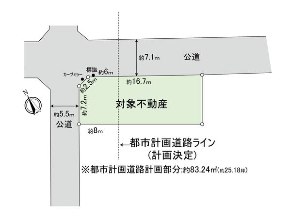 清須市西枇杷島町押花 区画図 清須市西枇杷島町押花 区画図