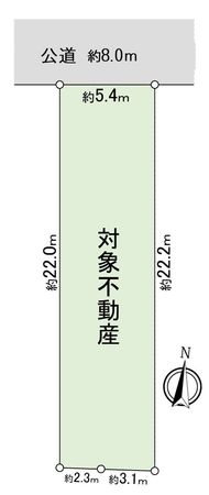 西区砂原町 区画図