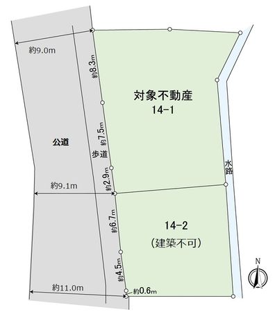 清須市春日野田町 区画図