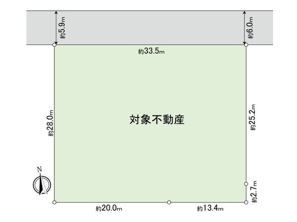 北名古屋市鹿田花の木 区画図 北名古屋市鹿田花の木 区画図