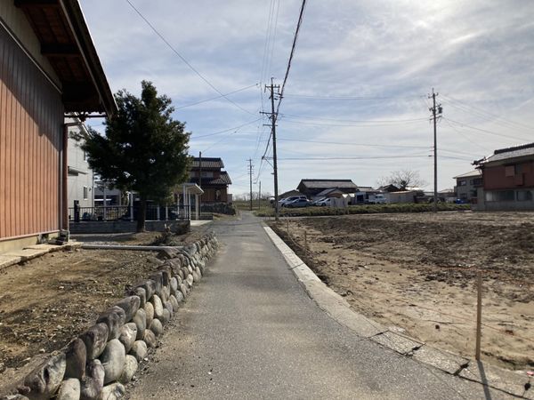 岐阜市木田 A区画 前面道路含む外観 岐阜市木田 A区画 前面道路含む外観