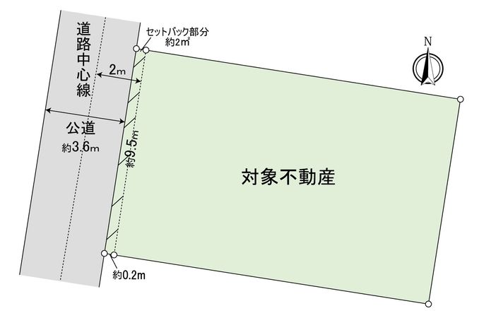 北名古屋市宇福寺天神 土地 区画図 区画図