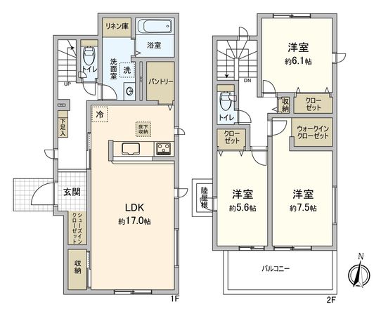 間取図(平面図)