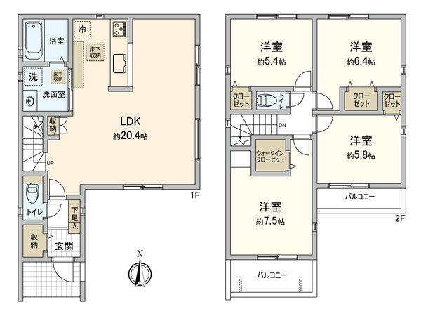 間取図(平面図)